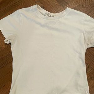 White t-shirt from Reformation